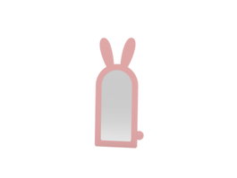 Hanah Home Espejo Cheval Rabbit - Pink